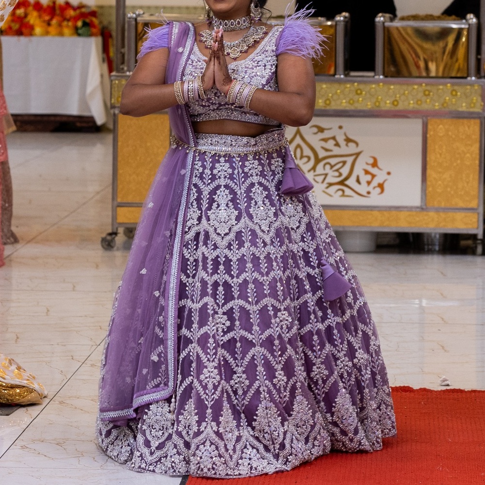 Lavender Lehenga